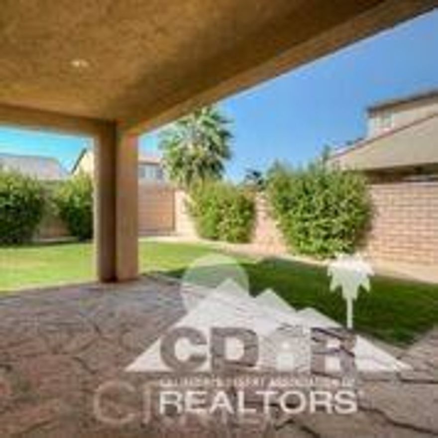 Spotless 4 bedroom 3 bath single story home in gated community in Indio's Shadow Hills Sonora Wells development. Hardwood floors throughout with custom tile in bathrooms. Granite counter tops. Many upgrades. Three car garage. Across the street from Park and Community pool. This one will sell fast.
