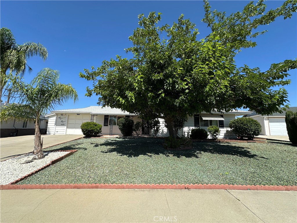 Back on the market! Welcome to Your Fresh Start in Sun City Civic Association — A Beautifully Renovated 55+ Home in the Heart of Menifee. This move-in-ready home features a great floor plan with a spacious bonus room—perfect for a home office or additional family room. The kitchen has brand new cabinets, countertops, and light fixtures. New dishwasher, stove, and range hood. New vanity & faucet. Upgraded bathrooms with new toilet. New floors. Fresh paint inside. Covered patio with plenty of trees and flowers on the front and back yard. Schedule for showing today, you will fall in love with it, this gem won't last long!
