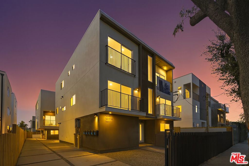 ELIGIBLE FOR 100% BONUS DEPRECIATION WITH ESTIMATED YEAR 1 FEDERAL TAX DEDUCTIONS OF APPROXIMATELY $193,000, VERIFIED BY A LEGITIMATE COST SEGREGATION EXPERT! NO RENT CONTROL VIA SB-8 EXEMPT STATUS AND FULLY STABILIZED/RENTED OUT AT $24,100/MONTH! Welcome to "The Case V", a brand-new and FULLY STABILIZED 2025 townhome-style apartment building situated in the heart of the North Hollywood Arts District, adjacent to Toluca Lake. Built with a Senate Bill 8 exemption, this property is not subject to radical Los Angeles rent control, making it an exceptional investment opportunity. The property consists of four units plus an ADU, totaling 9,127 square feet on a spacious 7,000-square-foot lot. The well-designed unit mix includes two 5-bedroom, 4-bathroom units, one 3-bedroom, 3.5-bathroom ADU, and one 5-bedroom, 5-bathroom unit. Each unit features in-unit washer and dryer, hardwood floors, stainless steel appliances, and recessed lighting, offering residents a luxurious and modern living experience. Listed at just $3,995,000, this turnkey investment delivers an ACTUAL 5.6% CAP rate in a prime location with many other new construction properties on the same street. Built with class and elegance by Thornton Development Group, this property showcases high-end finishes and meticulous craftsmanship. Nestled in a quiet residential neighborhood surrounded by newly constructed homes, 5651 Case Ave offers the perfect balance of tranquility and accessibility. Residents will enjoy close proximity to the vibrant energy of the North Hollywood Arts District and the prestige of Toluca Lake. Don't miss out on this exceptional investment opportunity to secure your place in one of Los Angeles' most sought-after rental markets today! Request OM from the listing agent.