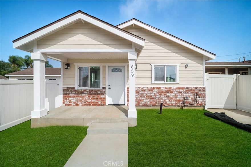 ?? Brand-New 3 Bed / 2 Bath ADU in Covina!



This beautifully built brand-new ADU is located behind the main home at 837 N Sunflower Ave in Covina. Constructed from the ground up, the home offers a perfect blend of modern comfort and functionality.



The open floor plan features vinyl flooring throughout, recessed lighting, and ceiling fans in each room. The kitchen comes fully equipped with a refrigerator, microwave, dishwasher, and stove, along with an in-unit laundry area for convenience. Both bathrooms include stand-up tiled showers, and the home is equipped with central A/C and heating for year-round comfort.



Outside, residents can relax on the covered front porch and enjoy the privacy of being set back from the street. The property offers a long driveway with two parking spaces and is located in a quiet neighborhood near schools, parks, and shopping.



Property Highlights:

? Newly built ADU (2025 construction)

? 3 bedrooms / 2 bathrooms

? In-unit laundry

? Central A/C & heat

? All new appliances included

? Two parking spaces

? Private location behind main home