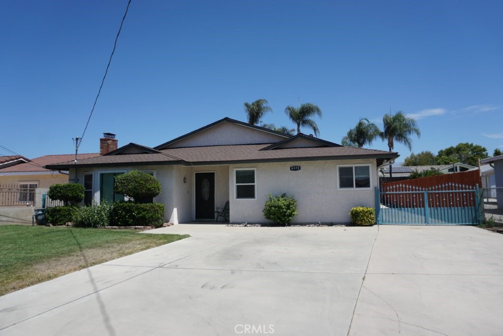 Large Single Story Home with 3 Bed and 2 Bath in Chino! Remodeled Kitchen with Granite Countertops, Upgraded Cabinetry. Newly Upgraded Rigid Core Wood Flooring in Formal Living Room and Master Bedroom. Upgraded Bathrooms. Indoor Laundry Room with Built in Cabinets and Newly Installed Utility Sink. Fully Landscaped and **NO Garage with Driveway Parking**. Close to Shopping Mall, Schools, and 60 Fwy.