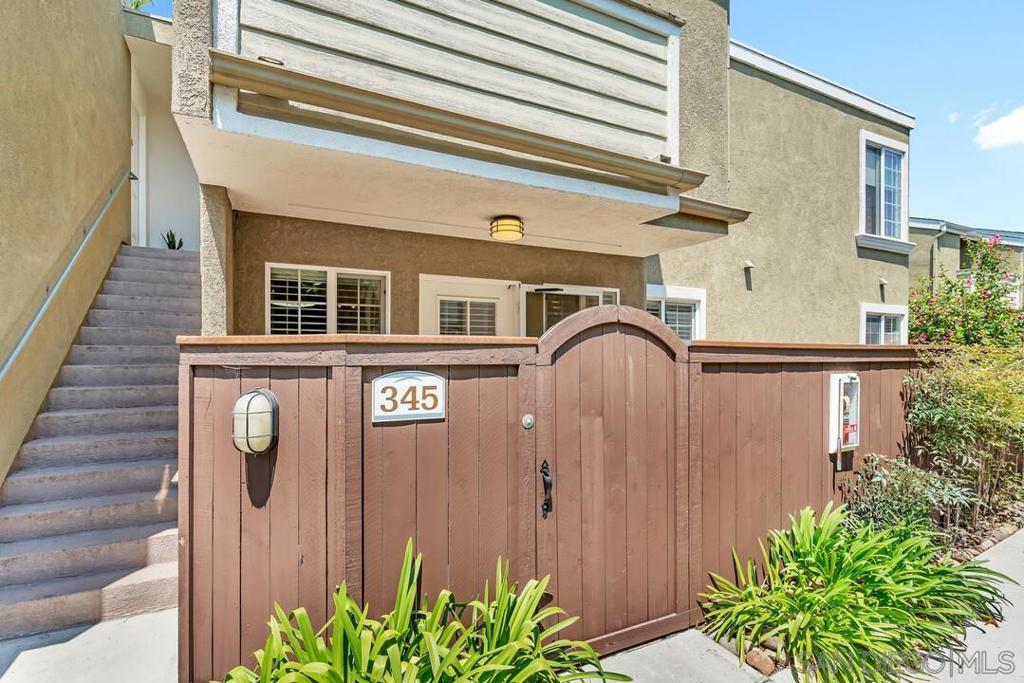 Stylish Comfort Meets Urban Convenience! Welcome to this beautiful 2 bed, 2 full bath condo, perfectly located in one of San Diego’s most vibrant and walkable neighborhoods. Spacious and open, this thoughtfully designed home blends modern style with everyday comfort. Step inside to discover sleek laminate flooring that sets a warm yet modern tone. The open concept living area flows seamlessly into a stylish kitchen with beautiful stone countertops and a full suite of appliances, making meal prep and entertaining effortless. An in-unit washer and dryer add another layer of convenience to your everyday living. Unwind in your own private courtyard and outdoor space, the perfect spot for morning coffee or evening relaxation. Beyond your door, the gated community offers impressive amenities, including a fully equipped gym, three sparkling pools, a BBQ area, and even a dog-friendly relief station. Here, lifestyle and location work hand in hand. You’re just steps from a variety of shops, restaurants, and cafés, with public transportation nearby, quick freeway access, and a neighborhood made for walking. Whether you’re seeking the energy of city living or a peaceful retreat to call home, this condo offers the best of both worlds.