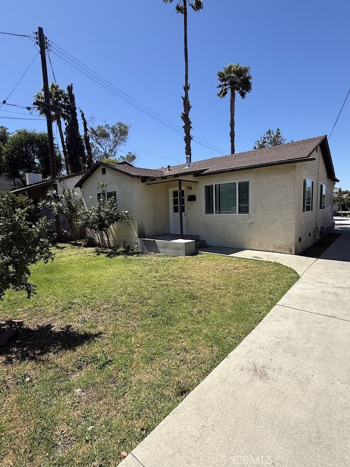 Cozy and charming Lomita home featuring 2 bedrooms, 1 bath, and 816 sq ft of comfortable living space. Enjoy the updated kitchen with modern counters, laminate flooring throughout, and recessed lighting that brightens every room. Additional features include ceiling fans, a wall heater, and a large backyard perfect for entertaining possibilities. The property also offers a detached 2-car garage and a long driveway for extra parking. Located near shopping, dining, and easy freeway access, this home is a great opportunity!