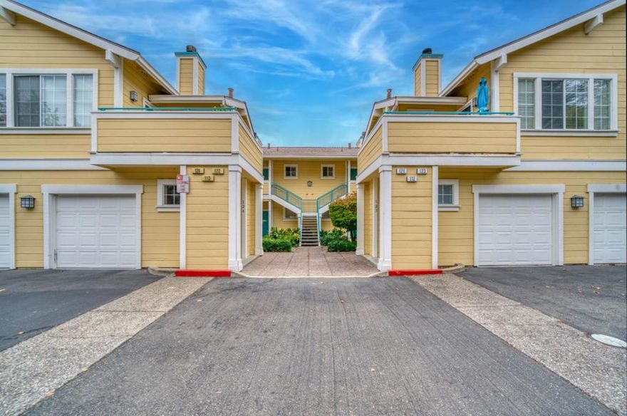 Welcome to this beautifully maintained top-floor condo in the heart of San Ramon! This spacious 2-bedroom, 2-bathroom home offers 995 sq ft of comfortable living space and the convenience of a private 1-car garage plus one assigned parking space. Step inside to an open and light-filled floor plan with a cozy living area, and dining space that flows seamlessly to the private balcony. Perfect for enjoying your morning coffee or evening unwind. The well-appointed kitchen offers ample cabinet storage and counter space. Both bedrooms feature their own private bathrooms, making this an ideal layout for privacy, roommates, or guests. Additional highlights include in-unit laundry, abundant natural light, and thoughtful updates that make this home move-in ready. Located in a sought-after San Ramon community, you'll enjoy proximity to top-rated schools, City Center Bishop Ranch, parks, shopping, dining, and easy freeway access for commuters. Don't miss this opportunity to own a low-maintenance home in one of the Bay Areas most vibrant cities!