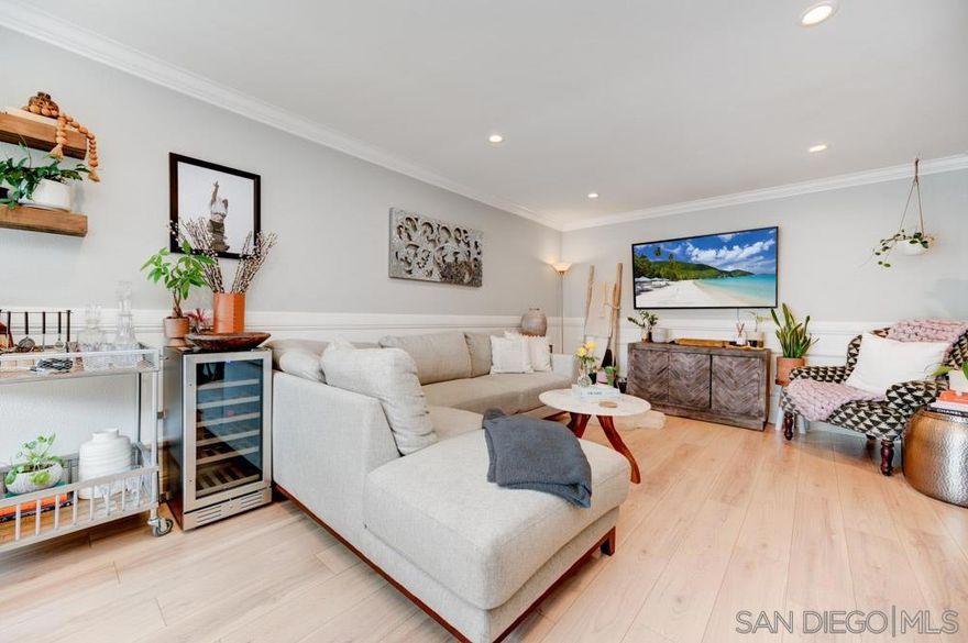 Now leasing a beautifully updated spacious one-bedroom condo with two full bathrooms, ideally located in the heart of Hillcrest. Remodeled in 2021, this light-filled home blends modern style with everyday comfort.  Inside, you’ll find luxury vinyl tile flooring throughout, a sleek kitchen with stainless steel appliances, recessed lighting, custom window shades, updated light fixtures, and brand-new dual-pane windows for energy efficiency and quiet living. Both bathrooms have been fully remodeled—the hallway bath features a relaxing soaking tub, while the primary bathroom offers a walk-in glass-enclosed shower. Smart-home upgrades include a smart lock system and Nest thermostat for added convenience.  Step outside to your private balcony overlooking tree-lined streets, perfect for morning coffee or unwinding in the evening. The secure, well-maintained community offers an elevator, gated access, resort-style pool with lounge chairs, BBQ area, fire pit, and free on-site washers and dryers.  Centrally located with easy freeway access and close to public transportation, this home puts you minutes from Mission Hills, Bankers Hill, Mission Valley, and Downtown San Diego. Enjoy Hillcrest’s vibrant lifestyle with dedicated bike lanes, top-rated restaurants, bars, coffee shops, shopping, and nearby hospitals. Neighborhood highlights include Balboa Park and its museums, the iconic Spruce Street Suspension Bridge, the Hillcrest Farmers Market, and Scripps Mercy Hospital.  This is urban living at its best—stylish, convenient, and surrounded by everything Hillcrest has to offer.