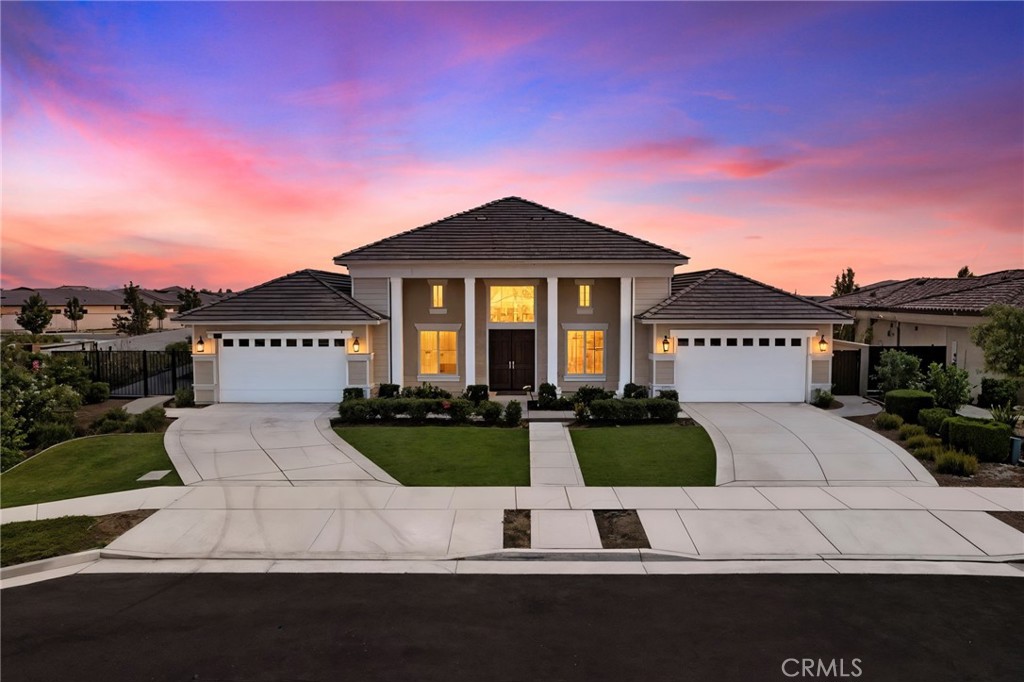 Welcome to this rare opportunity in the sold-out Patina series of the prestigious Belcourt community. This stunning single-story residence offers 3,354 square feet of living space on an expansive 21,344 square foot corner lot, 4 car garage and complete with a sparkling pool and exceptional outdoor living. The thoughtfully designed split-wing floor plan provides both privacy and functionality, while the chef's kitchen serves as the centerpiece with premium finishes and ample space for entertaining. Energy efficiency is built in with a fully owned and paid-off solar system. Just a short walk to the clubhouse and park, this home combines elegance, comfort, and convenience in one of Bakersfield's most sought-after neighborhoods.