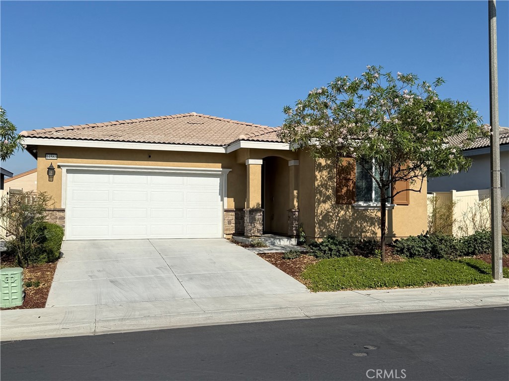 Contemporary Comfort Meets Smart Living in Moreno Valley’s Premier Gated Community
Welcome to your next chapter in this impeccably designed, energy-efficient 3-bedroom, 2-bathroom home—perfectly situated in one of Moreno Valley’s most desirable gated neighborhoods. Built just three years ago, this modern residence blends upscale design with everyday functionality.
Step inside to discover a spacious, light-filled interior with a thoughtfully crafted open floor plan that seamlessly connects the living, dining, and kitchen areas—ideal for entertaining or simply relaxing in style. The expansive primary suite offers a luxurious private retreat, comfortably fitting a king-sized bed with space to spare, complemented by a large ensuite bathroom and ample closet storage.
Eco-conscious buyers will appreciate the solar system, delivering meaningful energy savings year-round. A built-in security camera system ensures added peace of mind.
Outside your front door, the community invites you to enjoy resort-style amenities including a sparkling pool, secure playground, and beautifully maintained grounds—perfect for weekend unwinding or family gatherings.
Conveniently located near top-rated schools, major shopping centers, popular dining options, and easy freeway access, this home offers an unbeatable lifestyle for commuters and growing families alike.
Homes of this caliber rarely last—schedule your private showing today and experience the perfect blend of modern luxury and practical living.