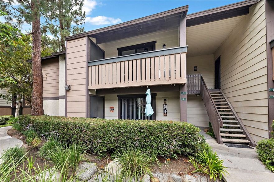 Welcome to this beautifully updated 2-bedroom, 2-bath condo in the highly sought-after Pheasant Creek community of Lake Forest. This freshly painted second-floor unit features elegant bamboo floors, a spacious open layout, and plenty of natural light throughout. The kitchen comes fully equipped with all major appliances, including a washer, dryer, dishwasher, and refrigerator, making it completely move-in ready. Residents of Pheasant Creek enjoy resort-style amenities such as sparkling pools, relaxing spas, and lighted tennis courts, all surrounded by lush landscaping, peaceful streams, and tranquil ponds that create a serene, park-like atmosphere. Perfectly located just minutes from shopping, dining, and the 241 Toll Road, this home offers both convenience and comfort. Living in Lake Forest means being part of a safe and friendly community known for its excellent schools, abundant parks, scenic hiking and biking trails, and year-round mild weather. Whether you’re looking for a peaceful retreat or a home close to everything, this Pheasant Creek condo offers the ideal blend of modern living and natural beauty.