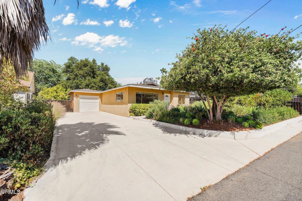 Charming Oak View Bungalow!Tucked away on a peaceful cul-de-sac, this 2-bedroom, 1-bath home offers both charm and convenience. Enjoy a spacious driveway and direct access to the Ventura-Ojai trail -- perfect for morning walks, bike rides, or simply soaking in the outdoors. Inside, the home is ready for your personal touches to make it your own cozy retreat. Recent upgrades include completed termite woodwork, partial sewer line replacement for OVS certification, partial exterior paint, and a new water heater. Lovingly cared for over the years, this home is ready for its next chapter.