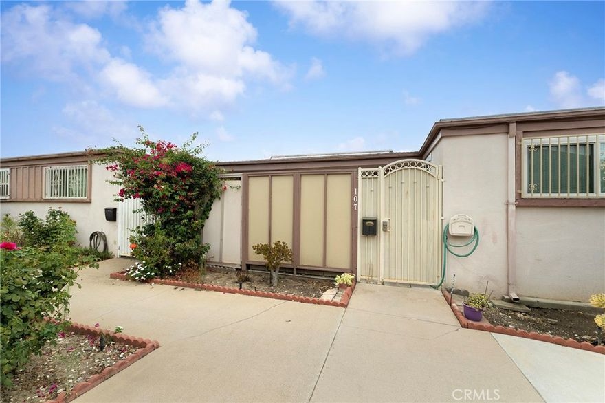 Welcome to this beautifully maintained 2-bedroom, 2-bath home in the desirable 55+ community of Alhambra! Enjoy comfortable single-level living in this rare unit, featuring recent updates including new waterproof flooring and fresh interior paint, creating a bright and inviting space ready to enjoy. The open kitchen flows seamlessly into the dining area and spacious living room, perfect for everyday living or entertaining family . Both bedrooms are generously sized, and the bathrooms are designed for accessibility and comfort. Additional features include dual-pane windows and sliding doors for energy efficiency and natural light. Residents enjoy excellent community amenities, including a clubhouse and swimming pool, ideal for socializing and staying active. Located on Valley Blvd, this home offers unmatched convenience with supermarkets, pharmacies, dining, shopping, banks, entertainment, and public transportation all nearby. HOA fees cover water, trash, common area maintenance, and landscaping. While there is no age restriction for the homeowner, the primary resident must be 55+.