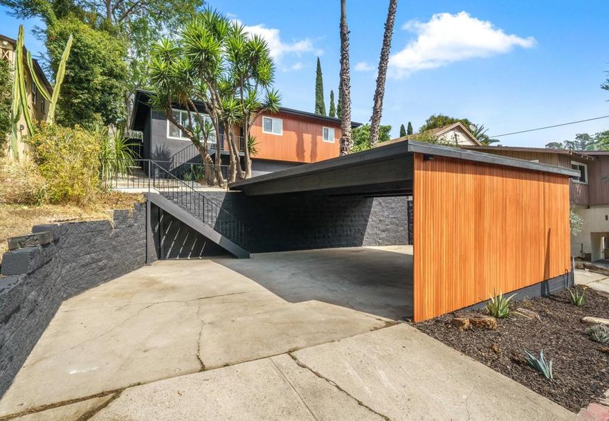 A rare modern rebirth in Hollywood Hills East -- this fully remodeled 1960s home blends mid-century character with brand-new contemporary luxury. Nestled on a quiet cul-de-sac, it offers serene canyon living just minutes from Hollywood, Los Feliz, and Studio City, with multiple outdoor spaces perfect for relaxing, entertaining, and enjoying the surroundings. Plus, 260 sq. ft. of detached, finished flex space offers endless possibilities as an office, gym, studio, or future ADU. Don't miss your chance to live the Hollywood Hills East lifestyle -- schedule a private showing today!