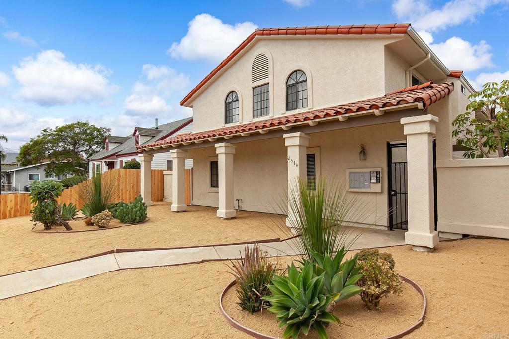 Stunning Remodeled Condo Near Talmadge & SDSU – 3 Bed | 2.5 Bath Welcome to this beautifully renovated 3-bedroom, 2.5-bath home, ideally located on the border of Talmadge and SDSU. Thoughtfully upgraded from top to bottom, this spacious unit features two large primary suites, perfect for flexible living arrangements or roommates. Step inside to find a completely remodeled kitchen featuring all new cabinets, quartz countertops, recessed lighting, new appliances, and a stylish farm-style sink. The open layout flows seamlessly with new luxury vinyl plank (LVP) flooring and dual-pane vinyl windows throughout, providing a bright and modern aesthetic. Enjoy year-round comfort with a brand-new furnace and ceiling fans throughout. Bathrooms have been refreshed with new vanities, contemporary fixtures, and a clean, updated look. Additional highlights include in-unit laundry and new interior doors throughout. Step outside to your private resurfaced patio—perfect for relaxing or entertaining. The complex has been upgraded with new wood fencing and fresh exterior paint on the entire building. Includes 1 assigned parking space. Whether you're a first-time buyer, investor, or looking for the ideal layout for roommates or family, this home offers exceptional value in a highly desirable location. Turn the key and move right in—schedule your private tour today!