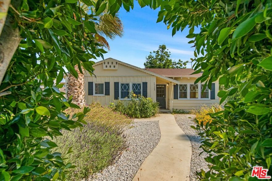 Welcome home to your very own serene retreat in the middle of the city! This 3 bed / 2 bath single-family home (1676 sf) with a separate 1 bed / 1 bath guest house (approx. 400 sf) has it all! Lush landscaping surrounds the gated property, providing great privacy and plenty of spaces to entertain guests and enjoy the California sun. The exterior offers large drought-tolerant front and back yards and ample parking in the driveway all perfect for outdoor living and gatherings. Inside, you'll find gleaming restored hardwood floors, recessed lighting throughout, tons of sun-drenched double-pane windows, an incredibly functional layout, full-sized washer & dryer, and sizable bedrooms with plenty of storage. The home features an upgraded kitchen with stainless steel appliances, a brand-new dishwasher, and durable granite countertops, while both bathrooms have been tastefully restored. The multifunctional guest house/flex space out back features new wainscoting that adds warmth and texture - perfect for use as an office, gym/studio, or 4th bedroom. Conveniently located near coffee shops, restaurants, parks, and schools, with easy access to the 405 freeway, this idyllic oasis strikes the perfect balance of comfort, charm, and convenience. Check off all your boxes here at 15328 Vose St. and set up your viewing today!