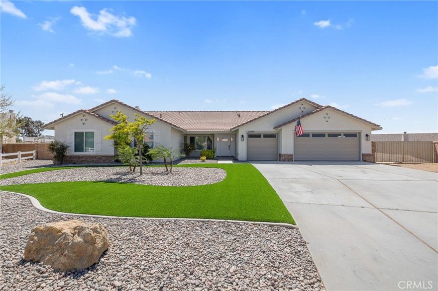 Stunning Single-Story 5 Bedroom Home with Pool & RV Parking! Welcome to this beautifully updated 5-bedroom, 3-bathroom home tucked away in a quiet cul-de-sac. This spacious single-story property offers the perfect blend of comfort and modern style, featuring brand new flooring throughout, freshly painted interiors, and completely renovated bathrooms. The heart of the home boasts a sleek, updated kitchen with new appliances and ample space for entertaining. Retreat to the luxurious primary suite, where you’ll find a spa-like bathroom with a brand new walk-in shower, complete with dual shower heads for a relaxing experience. Step outside to your private backyard oasis with a built-in, in-ground pool—perfect for warm summer days. The home also offers RV parking, a 3-car garage, and plenty of driveway space for all your toys and guests. Located in a desirable neighborhood on a peaceful cul-de-sac, this move-in ready home checks all the boxes. Don't miss the opportunity to make it yours!