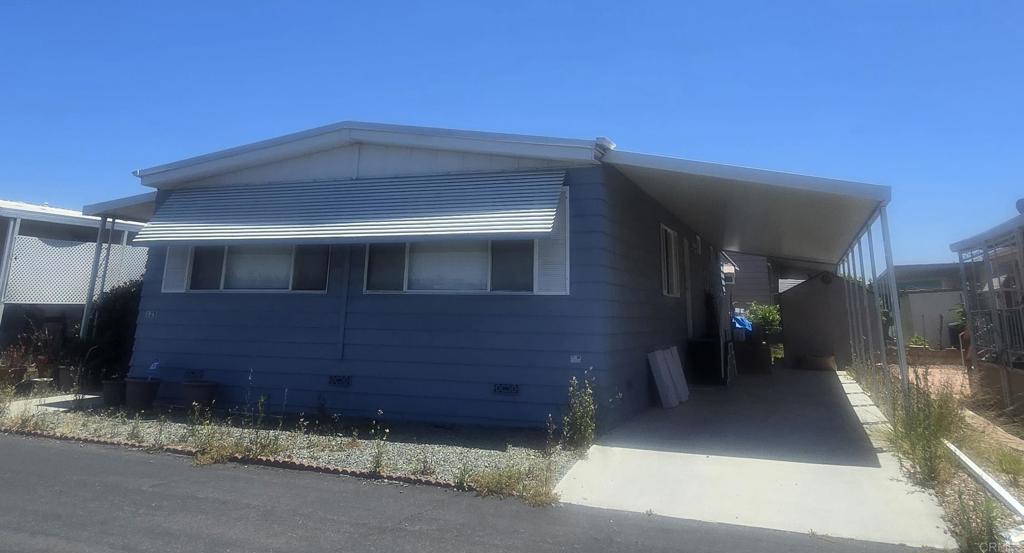 Welcome to this spacious and well-kept mobile home located in the desirable Granada Mobile Estates. This centrally located 55/45 senior community in Chula Vista offers convenient access to grocery stores, the public library, and public transportation—all within walking distance. Park amenities include a swimming pool, clubhouse, guest parking, and a recreation room. Park approval is required.