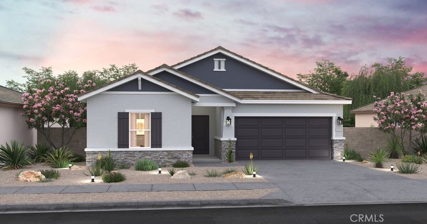 Welcome to the Passionflower plan, a beautifully designed single-story home that blends modern elegance with everyday comfort. Offering 4 bedrooms and 3 baths, this spacious layout includes an impressive Extra Suite Plus with its own private entrance and sitting area perfect for multigenerational living, extended guests, or a quiet home office. At the heart of the home, the gourmet kitchen shines with White cabinets accented by flat black hardware, Arctic White quartz counters, a large center island, and premium stainless-steel appliances. The open design seamlessly connects the kitchen to the expansive great room, creating a bright, inviting space ideal for entertaining or relaxing with loved ones. The split-bedroom layout enhances privacy, leading to a luxurious primary suite complete with a spa-inspired bath and spacious walk-in closet. Designer touches including luxury vinyl plank flooring, elegant bathroom tile, and plush bedroom carpeting, adds comfort and sophistication throughout. Set within the sought-after Monterosa community, this home offers the perfect blend of style, flexibility, and convenience. Don’t miss your chance to experience the Passionflower lifestyle, plan your visit today and discover a home that truly has it all. ***Prices subject to change.