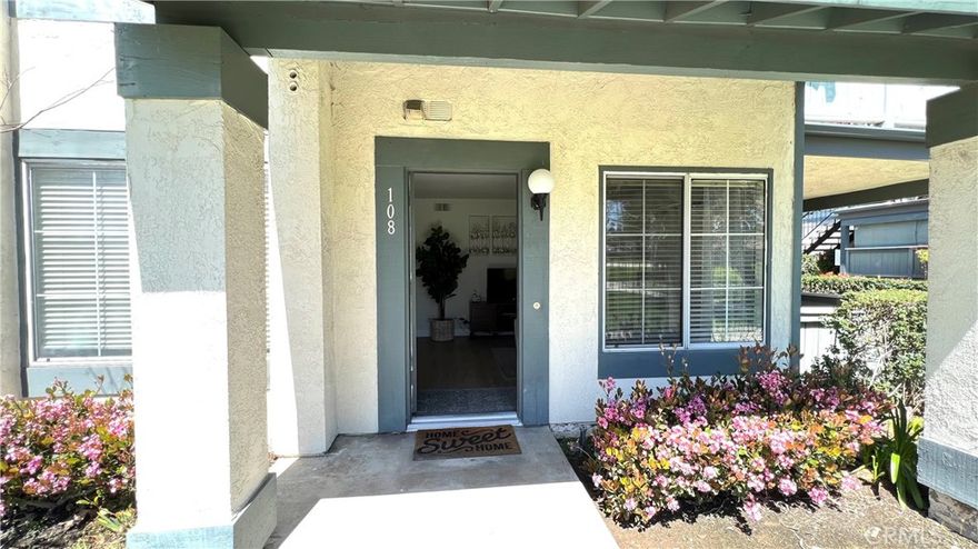 Looking for the perfect location? This newly remodeled ground floor end unit in Windward Cove 60+ gated community(YOU HAVE TO BE 60 YEARS OLD OR OLDER TO LIVE HERE) offers an exceptional view of Terry Park, making it one of the best locations in the area. Enjoy your morning coffee on the spacious patio with an awesome view of the park. With direct access to the park through the pedestrian gate, it's perfect for those afternoon walks.



The home has been fully renovated with new paint and waterproof laminate flooring in the kitchen, dining, living room, and bathroom. Both bedrooms have new plush carpeting, and the functional sunny kitchen features new quartz countertops, a stainless steel sink, and designer faucet, providing lots of storage space, including a spacious pantry. The cabinets have been custom painted and feature designer hardware, making them look like new.



Recessed lighting, a new Maytag dishwasher, and refrigerator have been added to the kitchen, while the spacious dining area features beautiful new lighting. The bathroom has a new quartz countertop, recessed lighting, custom mirror, and new waterproof laminate flooring.



The master bedroom boasts two closets, one of which is a spacious walk-in. The home has a new heater/air mini split unit, as well as convenient inside laundry, including a combo washer and dryer.



Don't miss out on this lovely 60+ gated community home, which also offers additional storage located adjacent to the front door and walk-in storage at the back of the patio. The assigned carport is also close by. This home is truly a 10+.(YOU HAVE TO BE 60 YEARS OLD TO LIVE IN THIS COMPLEX)