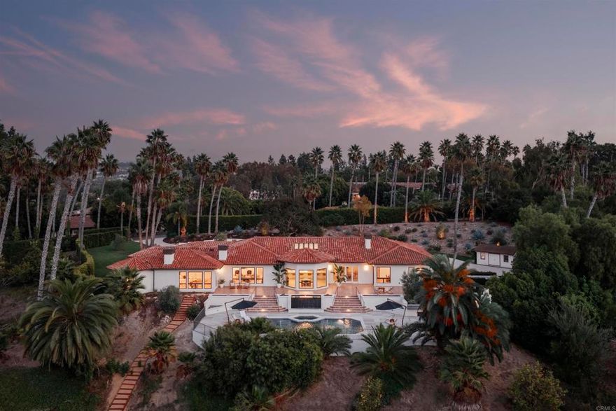 PRICED TO SELL! Exquisitely Renovated Rancho Santa Fe Estate | 3.35 Usable Acres | Roger Rowe School District  Don’t miss this rare opportunity to own a fully renovated, single-level estate on 3.35 acres of mostly flat, usable land in the prestigious Covenant of Rancho Santa Fe. Completed in 2024, this home combines timeless luxury with smart, modern living—offering both elegance and functionality at every turn.  Inside, you’ll find soaring ceilings, wide plank white oak floors, and a stunning Taj Mahal quartzite kitchen outfitted with Miele appliances. The expansive layout also includes a dream-worthy oversized laundry room and a seamless indoor-outdoor flow perfect for entertaining or everyday living.  Every detail has been thoughtfully upgraded—from the smart iPad-controlled system and KEF built-in speakers to brand-new HVAC, plumbing, and electrical elements. Even the pool has been transformed with new Pebble Tech plaster, Spanish porcelain tile, and underwater speakers for the ultimate resort vibe.  Outside, the possibilities are endless with room for a guest house (ADU), horse facilities, sport court, or garden retreat—all within the sought-after Roger Rowe school district and enjoying Rancho Santa Fe Covenant amenities.