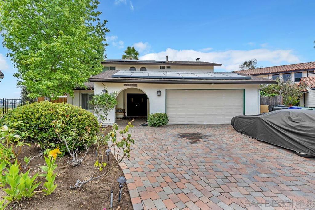 Opportunity knocks! Come see this Scripps Ranch home, nestled at the end of a cul de sac in a highly sought after community. The home is located approximately one mile from Jerabek Elementary School. Upgrades include pavers on the driveway, new dishwasher and a fresh coat of paint. Stay cool in the summer with central forced air and a sparkling swimming pool. The large, pie shaped lot extends behind the fence and down the slope, which adds to the privacy of the location.