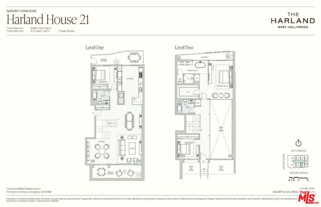 Photo of 702 N Doheny Drive #TH21, West Hollywood, CA 90069 (MLS # 25606419)