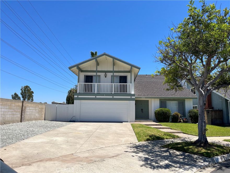 End-unit property located on a cul-de-sac in a private setting, featuring a spacious backyard and RV/boat parking. Enjoy high ceilings in the living and dining rooms with an open floor plan, plus one bedroom and one full bath downstairs. NEW carpet upstairs. Laminate wood flooring runs throughout downstairs, the downstairs bedroom is carpeted. 
The well-defined and functional layout includes a cozy fireplace in the living room, a formal dining area, a family room, and a large loft upstairs—perfect for a home office, entertaining, or homeschooling.
 
Neutral paint and plantation shutters throughout. The kitchen features neutral cabinetry with granite countertops, and a newer dishwasher, microwave, and range. 
Airy, bright, and move-in ready! Conveniently located near HWY 5, IVC, restaurants, and shopping.