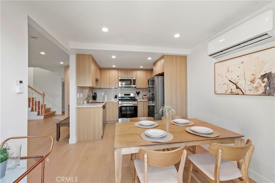 Fully remodeled condo in a prime Westminster location! This beautifully updated unit offers 1,175 sqft living space, 2 bedrooms and 2.5 baths with modern finishes throughout. The fully renovated kitchen features quartz countertops, new cabinetry and stainless steel appliances — perfect for everyday living and entertaining. Bright living room and dining area with upgraded flooring and recessed lighting. Upstairs are generously sized bedrooms and remodeled bathrooms.

Additional highlights include in-unit laundry, heat/AC, private patio great for relaxing outdoors, and an attached 2-car garage plus parking in the community. Located in a well-maintained community and greenbelt areas. Monthly HOA is $400/month. 

Perfect for first time home buyers. Conveniently located near parks, schools, shopping, dining, and major freeways. A move-in-ready home in a prime location — don’t miss this opportunity!