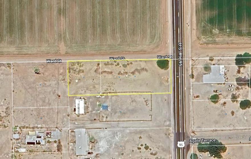 Incredible Opportunity! Prime Commercial Zoned Land on Hwy 95Don't miss out on this fantastic deal! Over 1/2 acre of prime commercial land located just 1/2 mile north of I-10, offering unbeatable visibility and high traffic exposure. This versatile property is perfect for a variety of potential uses--whether you're looking to build a charging station, storage facility, or something else entirely. With this competitive price, it won't last long. Act quickly to secure this excellent investment opportunity!
