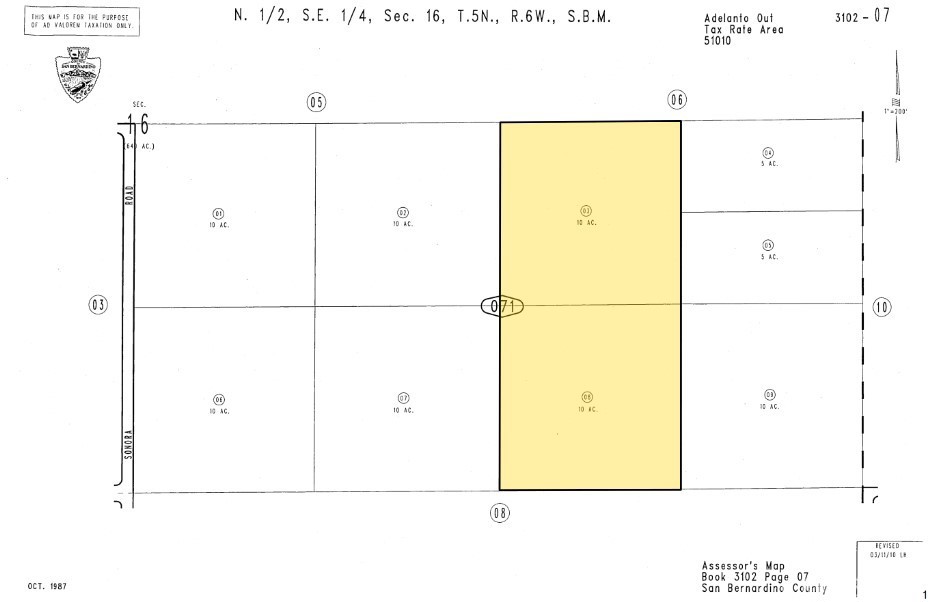 Now offering two contiguous parcels totaling ±20 Acres (APNs 3102-071-03 & 08), zoned PH/RL-5 - Phelan/Pinon Hills Rural Living (5-Acre Minimum). With the relatively flat topography and 5-acre minimum density, this land offers excellent potential for custom homes or rural development. Water and power lines are approximately ±1,340 feet to the south. Conveniently located ¾ mile from CA-18/Palmdale Rd., with easy access to shopping, dining, and US-395. Buyer to verify all information contained herein.