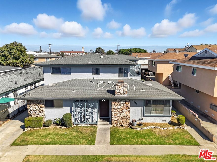 Highly Desirable Hawthorne Location - West of Hawthorne Boulevard  |  Unit Mix of (3) 2-Bedroom/2-Bathroom Units, (2) 2-Bedroom/1-Bathroom Units & (2) 1-Bedroom/1-Bathroom Units  |  Upgraded Electrical Subpanels in Each Unit (2023) & Newer Main Electrical Panels  |  Main Sewer Line Replaced  |  5.38% Current Cap Rate & 12.34 Current GRM  |  7.74% Pro-Forma Cap Rate & 9.50 Pro-Forma GRM  |  Property Passed SB 721 Balcony Inspection & Building Tented for Termite within Past Few Years  |  Approximately 1.5 Miles Northrup Grumman & Intuit Dome and 2 Miles from SoFi Stadium  |  No Local Rent Control - Defaults to AB 1482  |  6,357-SF Apartment on a 7,179-SF Lot  |  Partial Copper Plumbing, New Hot Water Heater & Gas Shut-Off Valves  |  On-Site Laundry Facility - Generates Additional Annual Income  |  Total of 7 Parking Spaces  |  Strong Neighboring Employment: Raytheon, Los Angeles Times, SpaceX, Tesla Design Center, Hollywood Park Tomorrow, Boeing & LAX Airport