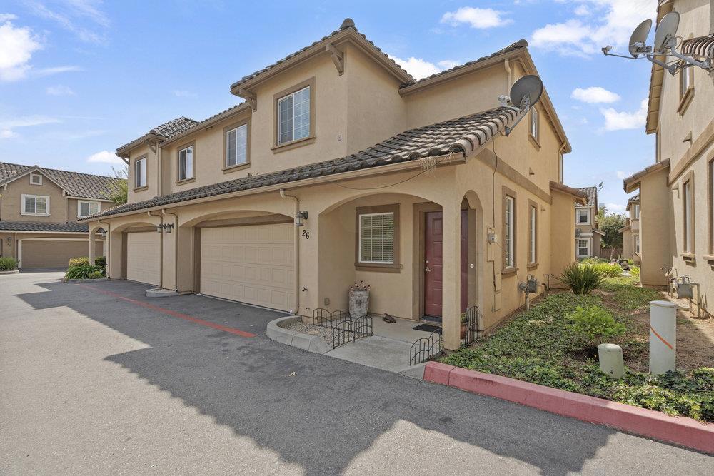 Welcome to your dream home in Freedom, just minutes away from schools, shopping, dinning and entertainment! This spacious 3-bedroom, 2.5-bathroom home spans 1,635 square feet, offering a comfortable living experience. The kitchen is a chefs delight, featuring granite and solid surface countertops, a gas oven range, and modern appliances including microwave/hood and self-cleaning oven, which all look absolutely new. The home boasts high ceilings and skylights, creating an airy atmosphere throughout. Enjoy cozy evenings by the fireplace and the convenience of a separate family room/loft. Flooring includes a blend of carpet and tile, adding style and durability to the home's design. The primary suite includes a walk-in closet, and an auxiliary providing ample storage space. For your laundry needs, enjoy hookups with both electricity and gas on the upper floor. Located within the Pajaro Valley Unified School District, this home is perfect for families. Additional amenities include a small park for the kids and green areas, kennel/dog run and a 2-car garage, offering plenty of room for your vehicles and pets. Experience the best of Freedom living in this well-equipped and beautifully maintained home.