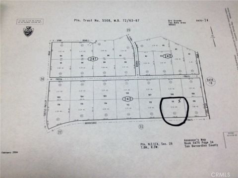 Photo of 0 Horseshoe Trail, Helendale, CA 92368 (MLS # EV16751106)