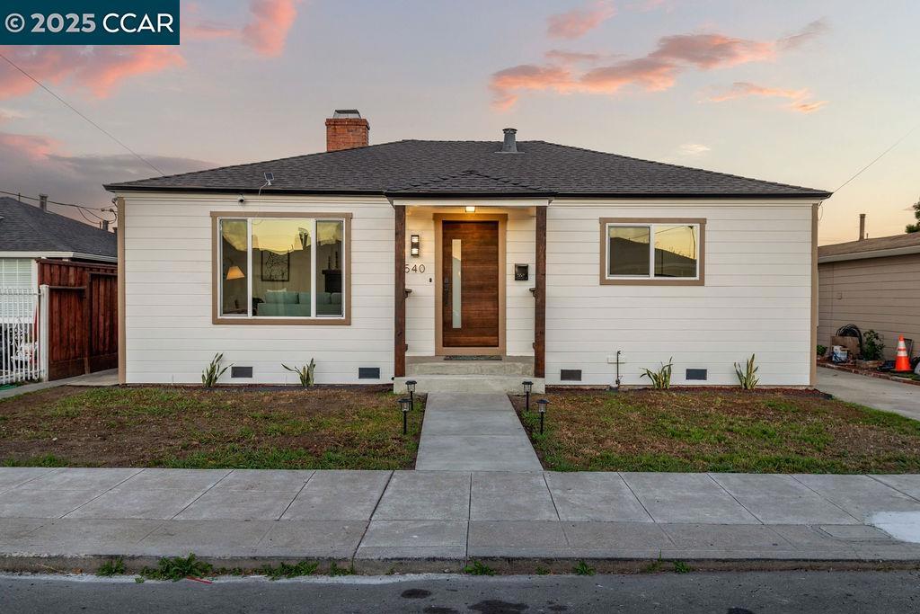 Not every front door makes you stop and stare…but this one does. And what’s waiting inside? Even better. Step into this completely renovated North & East Richmond home where modern design meets everyday comfort. With 2 spacious bedrooms and a fully updated bathroom, the home is drenched in natural light and designed around a welcoming open concept. The living room, dining area, and brand new kitchen flow seamlessly together, creating the perfect backdrop for both entertaining and laid-back living. The kitchen is a showstopper: sleek countertops, marble backsplash, plenty of cabinetry, and all new stainless steel appliances. The bathroom is just as stunning, with modern fixtures and finishes that give it a spa-like vibe. But it’s not just about looks, this home has the upgrades that matter: new furnace with smart thermostat, new tankless water heater, new electrical and plumbing, a roof less than 2 years old, and new windows. Step outside to a brand new deck and large private backyard, perfect for barbecues, kids’ playtime, or even that future ADU you’ve been dreaming about. And let’s not forget about location, with BART, freeways, shopping and dining just minutes away. Convenience, comfort and community all wrapped into one beautiful home. This is a true must-see home.