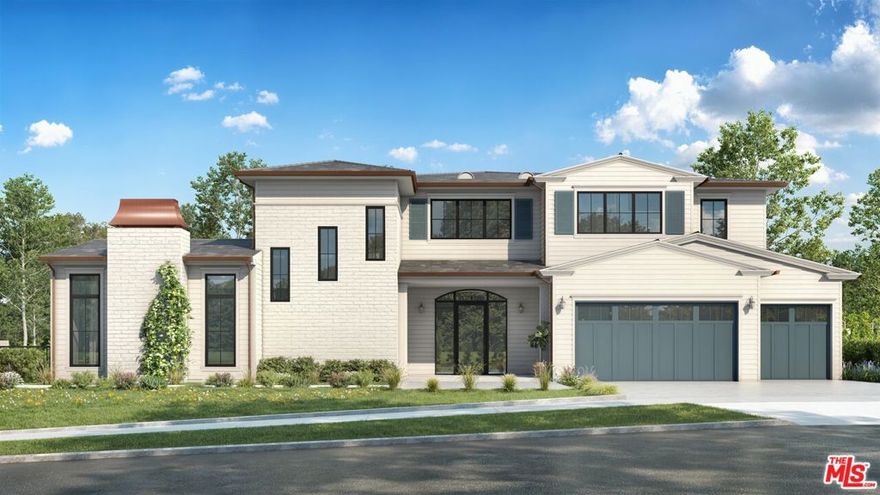 Elegant family estate ready to break ground in the heart of Huntington Palisades. This oversized 12,071 sq ft corner lot will be delivered with Ready To Issue permits for a 11,545 square foot home.  Fantastic two-story entry will open to living room, dining room, kitchen/great room, pantry, family room, office, 800 square foot attached ADU, covered patio overlooking pool and powder room all on the main floor. The grand staircase or elevator will take you to the second floor where 4 en-suite bedrooms, and a primary bedroom suite with balcony and loft await. Return below to the basement floor where a gym, sauna, wine cellar, theater and game room provide plenty of hours of relaxation and recreation, along with a separate bedroom suite for guests. A three car garage and pool complete this stunning all thoughtfully conceived property within walking distance to Palisades Village and Park, and everything the mighty rebuild will have to offer. A chance to own a piece of what promises to become again one of the most coveted and renowned neighborhoods in the city.