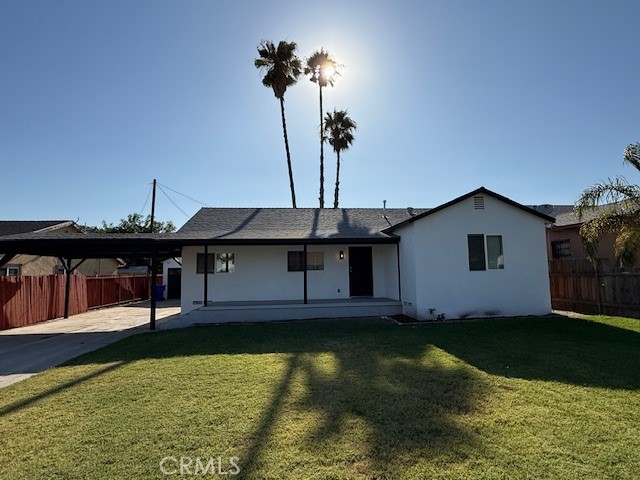 Versatile Home with Bonus Room and ADU Potential. 7086 Elmwood Road offers a well-maintained 2-bedroom, 1-bath layout with a bonus room that can serve as a third bedroom, office, or flex space. With approximately 1,343 sq ft of living area on a spacious 12,197 sq ft lot, this property presents flexibility for both homeowners and investors.
Recent improvements include new flooring throughout, fresh interior and exterior paint, a remodeled kitchen with brand-new (dishwasher, cooking range, and hood), and updated light, electrical, and bathroom fixtures. These enhancements provide a clean and move-in-ready space while offering room for customization. The expansive backyard offers potential for outdoor enjoyment or future development, including the possibility of adding an Accessory Dwelling Unit (ADU). A detached garage provides additional utility for parking or storage. Located in a quiet residential neighborhood with convenient access to schools, shopping, and major roadways, this home is a practical opportunity for buyers looking for space and potential in San Bernardino. In addition to the main home, the property features a detached two-car garage with an extra room located behind it. Separated by a wall, this bonus space offers versatility for laundry use, storage, or other functional needs depending on the buyer’s lifestyle