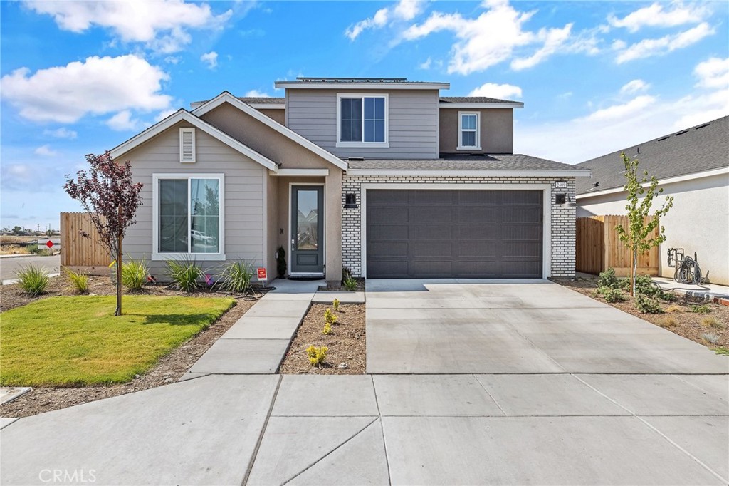 Welcome to this beautiful Lennar Melody X floor plan located on a desirable corner lot in Lemoore. This spacious home offers a modern and open layout featuring a Great Room, kitchen, and dining area seamlessly connected—perfect for everyday living and entertaining. A versatile den and secondary bedroom are conveniently located off the entry hallway, ideal for guests or a home office. Upstairs, you’ll find four additional bedrooms, including a luxurious owner’s suite with a generous bedroom, spa-inspired bathroom, and walk-in closet. Additional highlights include a tangent garage and a prime location near top-rated schools including Freedom Elementary, Lemoore Middle College High School, and Lemoore College (formerly known as West Hills College). Leprino Foods Inc. is also located nearby, making this home ideal for those seeking both comfort and convenience.
Don’t miss your chance to own this beautiful home in a thriving neighborhood!