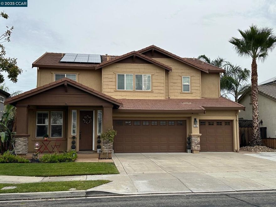 Experience luxury living in this beautifully upgraded 3,200+ sq. ft. home featuring an open-concept design and no rear neighbors for exceptional privacy. Ideally located within walking distance of Heritage High School and Adams Middle School. Enjoy your own custom heated pool and hot tub, fully controlled from your phone through the ScreenLogic app, perfect for year-round relaxation and entertaining.  Inside, elegant shutters frame every window, and the main level includes a full bedroom and bath, ideal for guests or multigenerational living. Whole house fan. Water Softener. The gourmet kitchen boasts granite countertops, a large island with sink, dual ovens, stainless steel 5-burner cooktop, built-in microwave, refrigerator, and a spacious walk-in pantry. Upstairs, the expansive primary suite offers stunning views, a cozy seating area, a large walk-in shower, and a generous walk-in closet. A private deck with a spiral staircase provides direct access to your backyard oasis.  Don’t miss your opportunity to own this exceptional property—schedule your private tour today!