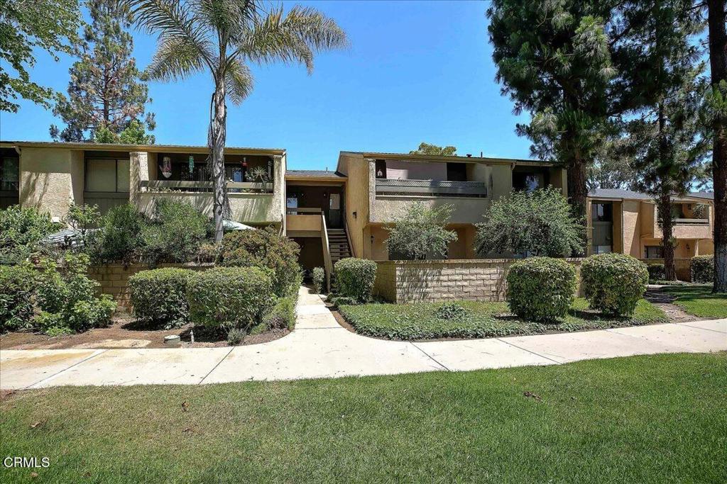 Commuters- Beach Lovers ParadisePristine 2-bedroom 1 1⁄2 bath ground-level unit in the Venwood Community located one mile from the beautiful Ventura coastline, and only a 30-minute drive to Santa Barbara. This turnkey unit boasts many upgrades with fresh paint and new wide plank flooring throughout. The kitchen includes new stainless-steel refrigerator and dishwasher, as well as a new kitchen sink, faucet and garbage disposal. Upgrades in both bathrooms include new toilets, fixtures, and mirrors. Each bedroom includes two closets, with the spacious primary bedroom offering an extra-large (oversized) wall-to-wall closet. The bedrooms boast new faux-wood blinds for the south-facing windows. In addition, the new energy-efficient furnace will keep the unit cozy and warm during the cooler months.A highly desirable feature of this unit is the attached double-car garage with two driveway spaces behind the garage. The garage interior has been completely painted and includes washer and dryer hookups. The brand-new automatic garage door completes the exterior finish. With an unobstructed view from the private patio to the beautifully landscaped, peaceful park-like setting of the greenscape, you can enjoy the morning sunshine, your daily coffee, or outdoor dining. The adjacent sunny plot is perfect for a flower or vegetable garden. Community amenities include a kids' playground and clubhouse for resident use, as well as visitor parking. All three are near this unit, which is close to the complex entrance. The prime location of this community makes it just a short walk or drive to downtown Ventura, restaurants, shopping, parks, the beach, and freeway access. A popular trail nearby for walking, jogging, and cycling makes it perfect for exercising. HABLO ESPANOL. Nuevos aranceles, limpiecito! 4 estacionamientos (2 garages included). Abierto el fin de semana. LLame 805 570 4646 para verlo