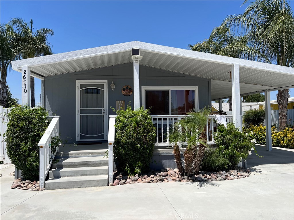 Affordable Dream Home Alert! Turnkey Menifee Gem with NO HOA!
Step into effortless living at 26070 San Quintin Road, a delightful 2-bedroom, 2-bathroom home in Menifee, perfectly priced at $440,000 for smart buyers! If you're a first-time homebuyer eager to break free from rent, or looking to downsize into a stress-free haven, this is the one you've been waiting for.
This beautifully upgraded, turnkey residence welcomes you with a bright, open floor plan. The modern kitchen flows seamlessly into the living and dining areas, making it ideal for entertaining or simply enjoying daily life. Both bathrooms have been tastefully updated with contemporary finishes, ensuring comfort and style.
Outside, discover your private outdoor oasis! The spacious yard features custom, low-maintenance landscaping and a wonderful covered patio – perfect for weekend BBQs, morning coffee, or simply unwinding under the California sun. Plus, with dedicated RV parking, there's ample space for all your recreational toys.
Enjoy incredible peace of mind and financial freedom here! This home boasts a brand-new roof, and best of all, you own the land! Say goodbye to HOA fees and hello to significant savings with NO HOA and LOW TAXES. Its fantastic central location means you're just minutes from popular shopping centers, delicious restaurants, and all the conveniences Menifee has to offer.
This is more than just a house; it's a smart investment in your future, offering comfort, convenience, and true ownership. Don't miss out on this exceptional opportunity – it won't last long! Schedule your showing today! (Professional Photos Coming Soon)