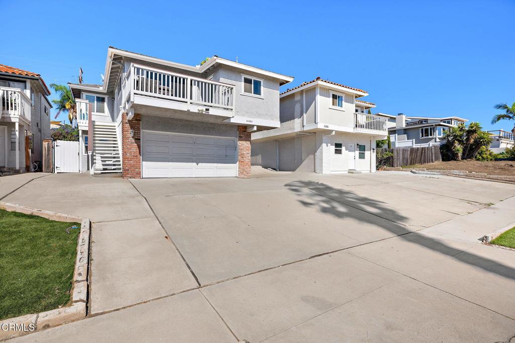 Welcome to 34382 Via San Juan, Dana Point, your coastal retreat! This charming duplex is perfectly nestled in the heart of Capo Beach. The top floor unit invites you in with its beachy vibes. Featuring 3 cozy bedrooms and 2 bathrooms, this home offers a spacious balcony with partial ocean views where you can enjoy the ocean breeze.The remodeled kitchen is a chef delight, and the cozy fireplace adds to the charm. Durable vinyl flooring adds a sleek touch throughout. Enjoy the convenience of laundry in the private garage, which also offers ample storage and parking options.With its close proximity to the beach and local amenities, this home is an oasis of comfort and style. Whether you're relaxing on the balcony or entertaining friends in the open living space, this home captures the essence of laid-back coastal living. Come see why this property is the perfect spot to soak up the sun and enjoy all that Dana Point has to offer!