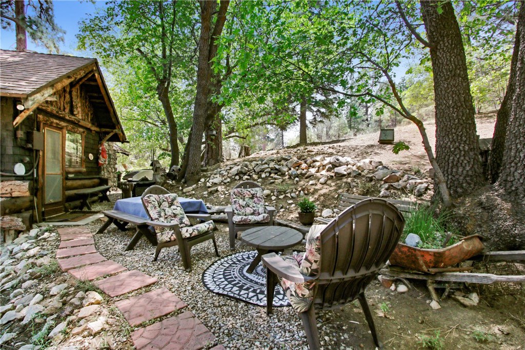 Discover the Secluded Mountain Retreat You've Been Dreaming Of!
Tucked away in a serene forest setting and surrounded by thousands of acres of untouched wilderness, this magical cabin offers the ultimate escape. Take in the peaceful sights and sounds of nature from your covered patio or expansive deck. This charming getaway blends rustic character with modern comfort—featuring a spacious open living area, two cozy bedrooms, and two bathrooms, plus a large upstairs loft and a laundry room w/washer & dryer. Accessible year-round, the cabin sits within a gated community at the end of a well-maintained dirt road, offering plenty of parking and a safe space for biking and outdoor play, far from traffic. Conveniently located just minutes from local stores and ski resorts, and within walking distance to the lake! There’s also a large storage area beneath the cabin—perfect for keeping all your tools, toys, and off-road gear. GOVERNMENT LEASED LAND.