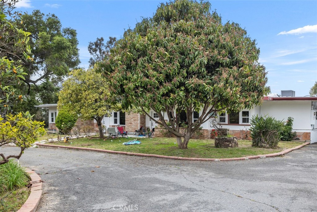 Nestled in the serene heart of Fallbrook, this fully remodeled 3-bedroom duplex offers an idyllic blend of modern comfort and natural beauty.
Situated on a spacious 2.5-acre lot, this home is a sanctuary of tranquility, boasting stunning views and lush grounds. As you step inside, you're
greeted by a beautifully remodeled kitchen, complete with new appliances, cabinets, and quartz countertops. The kitchen seamlessly flows into the
expansive great room, creating an inviting space for gatherings and relaxation. The primary suite is a luxurious haven, featuring direct access to
the backyard, a convenient washer/dryer setup, and an en suite bathroom with dual vanities and a walk-in shower. Two additional well-appointed
bedrooms offer ample space and comfort, while the second bathroom boasts a convenient walk-in shower. Throughout the home, brand new
laminate wood flooring adds a touch of elegance, complementing the modern aesthetic. Stay comfortable year-round with the newer energy-
efficient HVAC system, complete with a Nest thermostat for easy climate control. Outside, the property delights with its gated entry, long circular
driveway, and private backyard oasis. Whether you're hosting gatherings or simply enjoying a quiet evening under the stars, there's more than
enough space for relaxation and entertainment Conveniently located within walking distance to William Frazier Elementary and just a short drive
from shopping, freeways, and more, this home offers the perfect balance of seclusion and accessibility. Come experience the ultimate retreat in
Fallbrook!