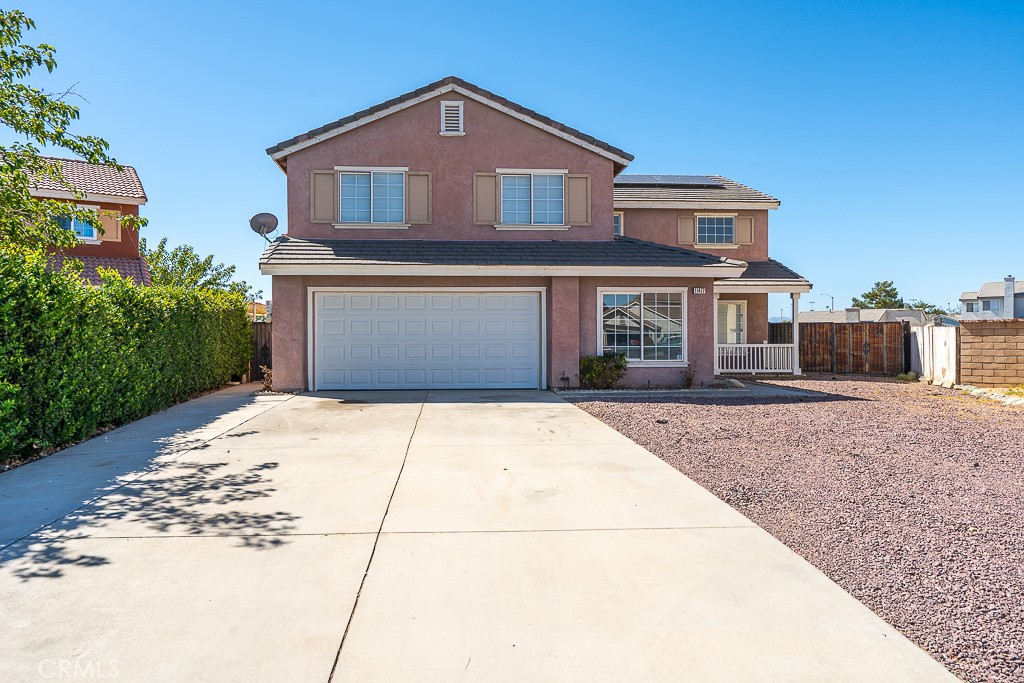 Welcome to your holiday dream home at 11477 Palisades Ct, tucked away in the cheerful community of Adelanto, CA. This spacious 6-bedroom, 3-bathroom residence is the perfect place to gather loved ones and create lasting memories all season long.
Step inside and be greeted by a flowing, open floor plan that feels as inviting as a crackling fireplace on a winter evening. Sunlight fills the expansive living spaces, wrapping every room in warmth and joy—perfect for hosting holiday dinners, cozy movie nights, or festive get-togethers with family and friends.Each of the six bedrooms offers its own cozy retreat, with plenty of space for sleepovers, playtime, or a quiet corner for reading. At the heart of the home, the chef’s kitchen is ready to serve up feasts big and small, with modern appliances, generous counter space, and ample storage for all your holiday goodies. The adjacent dining area is the ideal setting for laughter-filled meals and seasonal traditions. Hosting family this season? No problem this home offers a welcoming two-bedroom, one-bath suite downstairs, perfect for in-laws or holiday guests! The master bedroom features a spacious walk-in closet plus an additional closet for extra storage.
Step outside, and the festivities continue in the large backyard. Whether it’s splashing into the sparkling 12 ft pool on a sunny California holiday break or firing up the grill for a festive gathering, this outdoor haven is built for celebration. Host unforgettable gatherings with a custom outdoor pizza oven, perfect for al fresco dining, and a versatile shed offering extra space for hobbies or storage. Plus, the energy-efficient solar panel system means you’ll enjoy big savings—leaving more room in the budget for gifts and gatherings. Nestled at the end of a peaceful cul-de-sac. A long, private driveway offers a peaceful sense of seclusion. Enjoy the convenience of having everyday essentials just minutes away—with a Stater Bros market for your grocery runs, Walmart for all your household needs, and a Starbucks around the corner for your favorite morning pick-me-up. Conveniently located near Highway 395 for easy commuting. With its spacious design, thoughtful layout, and holiday-ready warmth, 11477 Palisades Ct is where High Desert sunsets meet cozy family moments—making every season feel like home! Don’t miss your chance to unwrap this Adelanto gem! Upgrades to the home include Brand-new water heater recently installed! -Home is virtually staged.