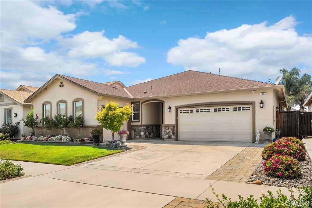 Elegant, inviting, and thoughtfully designed, welcome to a home that blends timeless style with everyday comfort.
Step inside and be greeted by soaring ceilings adorned with detailed crown molding, setting the tone for the graceful design throughout. The spacious Parker floor plan offers 2,096 square feet of open-concept living, featuring a large kitchen island perfect for gatherings, a warm and welcoming living room, and a dining area designed for connection.
The kitchen is as functional as it is beautiful, with pull-out drawers that add ease to daily living. A gorgeous electric fireplace and custom mantle anchor the living space with a touch of charm and warmth. You'll also find an indoor laundry room and two separate fully finished garages—a two-car and a one-car—offering flexibility for storage, hobbies, or a home gym.
With four spacious bedrooms and three full bathrooms, this home offers room for everyone. The primary suite is a true retreat, featuring dual sinks, a walk-in closet, private access to the backyard, and thoughtful touches that make daily routines feel luxurious.
Step outside to a fully landscaped front and back yard, complete with a covered patio and a 10x10 concrete pad with a gazebo, an ideal space to unwind or entertain. Extras include beautiful new flooring installed in 2020 and countless details that elevate the experience of home.
This home isn’t just beautiful; it feels like home the moment you walk in.