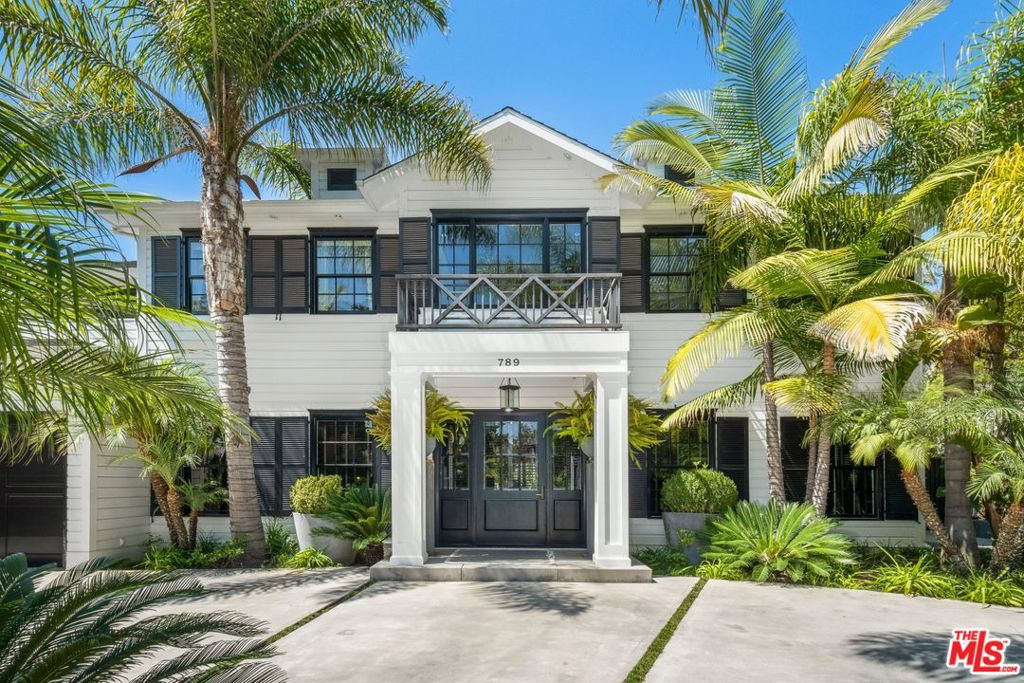 Never before on the market ! Magnificent gated Traditional located on the rim side of Amalfi Dr, one of the most coveted streets in the Palisades Riviera. On almost half an acre, this custom built home boasts all the needs of modern day living. Main floor highlights 2-story entry, large dining room, formal living room, library, family room, bar, chefs kitchen with breakfast area. Upstairs are 4 bedrooms suite, a shared playroom and a gorgeous master with fireplace, study, 2 walk-in closets, spa-style bath with soaking tub, and balcony overlooking the canyon. Basement features 2 guest rooms along with a massive rec room, 18 seats theater, laundry room and gym. The backyard, surrounded by manicured landscaping with mature trees and highlighted by a sparkling infinity Bali style pool, is the perfect retreat for living the ultimate California luxury lifestyle. Amenities include Sauna, Walk-in fridge, Wine Cellar, Elevator, outdoor kitchen and dining with a built-in BBQ, 4-car garage.
