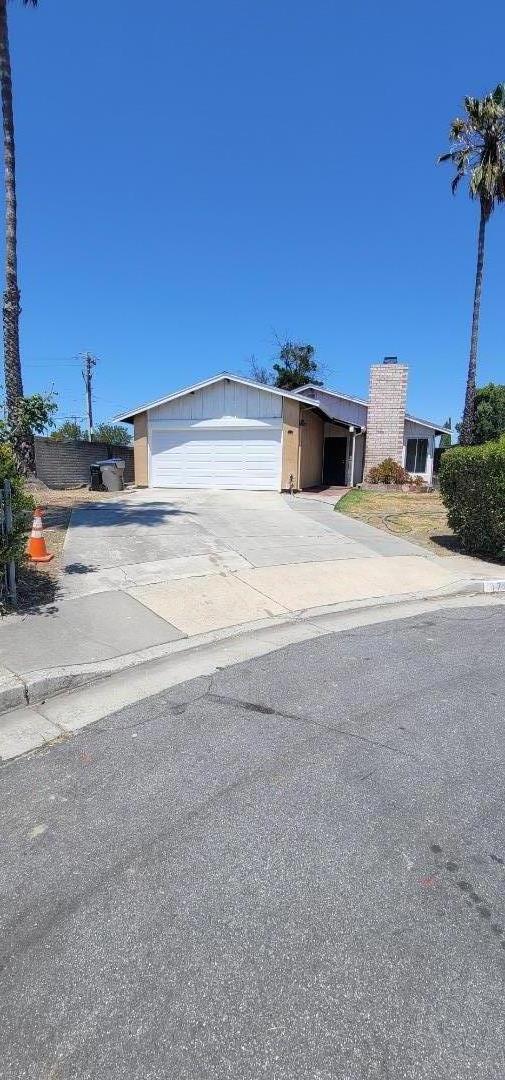 Welcome to this charming 3-bedroom, 2 full bathrooms, Cul de sac home in the vibrant city of San Jose with 1,005 square feet of living space, a big private back yard, large shed and option to add an ADU for the future expansions. This residence offers a tranquil and efficient layout. The kitchen is a highlight, featuring new quartz countertops, flashback, sink, dishwasher, garbage disposal, hood over range, a self-cleaning electric oven, and vibrant color combination, making it welcoming and ideal for entertainments. The house has been fully renovated and painted all around inside. Convenient location with a quick access to shopping centers, major transportation routes, and walking distance to a beautiful park for the morning/ evening exercise. The home is equipped with central forced air gas heating and window/wall cooling units, ensuring comfort throughout the whole year. The combined kitchen dining area provides a perfect space for meals. Enjoy the warmth of the fireplace in living room on the cooler winter evenings. Convenient in-house laundry facility. The property includes a spacious attached 2-car garage with extra storage shelves. Located within the Alum Rock School District. This home is a wonderful opportunity for those seeking a well-appointed residence in San Jose.
