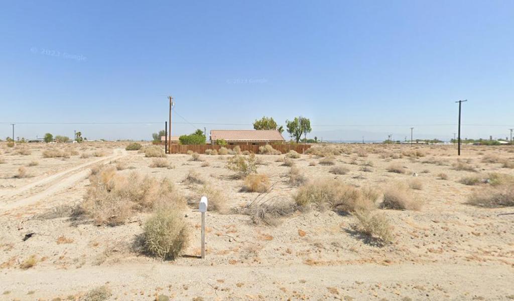 Great opportunity to invest in an up and coming area of California known as ''Lithium Valley'' This great vacant lot located East of HWY86 with water, sewer, and Power poles on property line. This is your chance to buy and hold for future appreciation. Whether you are planning to build a home or planning to sell for future value you can't go wrong. With beautiful views of the mountains and the Salton Sea and amazing sunrises and sunsets you will enjoy owning your own piece of land in this area that has tremendous potential. Hurry, don't miss your chance to see development happen before your very own eyes. Buyer and Buyer's agent to do their own due diligence Seller and seller's agent makes no warranties or representations about the land, Near elementary and high schools, close to Family Dollar, Dollar General, restaurants, and gas stations.