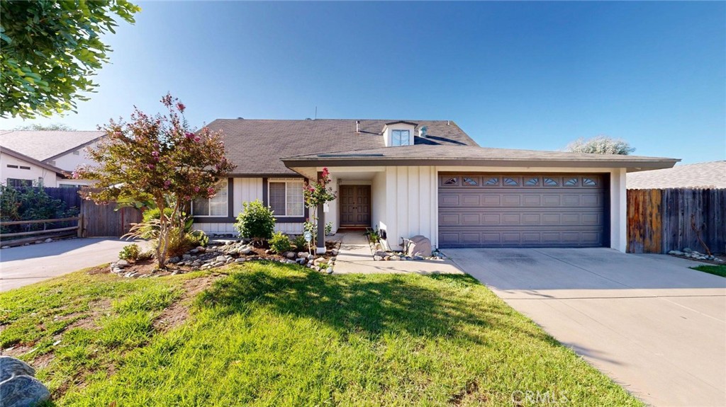 Welcome to San Dimas and this cute 2-story home on a large lot on a WELL-KEPT street in a desirable neighborhood. At 2,020sf, it features 3Bds and 2Baths DOWNSTAIRS (including the primary suite), plus 2 large rooms upstairs that could be used for 1Bd plus a giant closet, 2Bds or a combination of office, Man Cave, Lady Lounge, Their Lair, etc. This property has NEWER PAINT inside and outside, NEWER CARPET, separate living and family rooms. Plenty of PARKING with 2-car garage and RV spot on the side. Fenced BACK YARD with outdoor dining area off the kitchen, grassy area, plus a SHED in the back that could be a playhouse, ADU (?), or just storage. Close to schools, Marchant Park and Ballfield, shopping, services, and easy freeway access.
