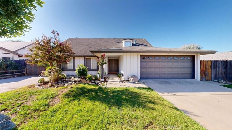 Welcome to San Dimas and this cute 2-story home on a large lot on a WELL-KEPT street in a desirable neighborhood. At 2,020sf, it features 3Bds and 2Baths DOWNSTAIRS (including the primary suite), plus 2 large rooms upstairs that could be used for 1Bd plus a giant closet, 2Bds or a combination of office, Man Cave, Lady Lounge, Their Lair, etc. This property has NEWER PAINT inside and outside, NEWER CARPET, separate living and family rooms. Plenty of PARKING with 2-car garage and RV spot on the side. Fenced BACK YARD with outdoor dining area off the kitchen, grassy area, plus a SHED in the back that could be a playhouse, ADU (?), or just storage. Close to schools, Marchant Park and Ballfield, shopping, services, and easy freeway access.