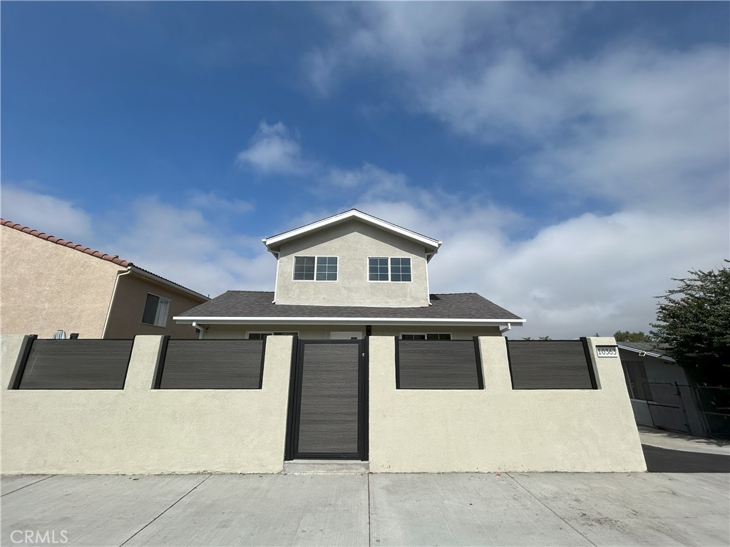Amazing opportunity to own your own gated DUPLEX!! Live in one and rent the other or have a great investment property on your portfolio.
This legal Duplex boasts a front house 4 bed 3 bath almost 1800 square feet and a rear house of 4 bed and 4.5 bath over 1800 square feet. Front house has been completely redone while the rear unit was just completed. Each unit has PAID OFF solar, wired for internet in each room, quartz countertops, recessed lighting, balconies and many other beautiful features. Located in the heart of Tujunga, this property is the brand new and will not last!