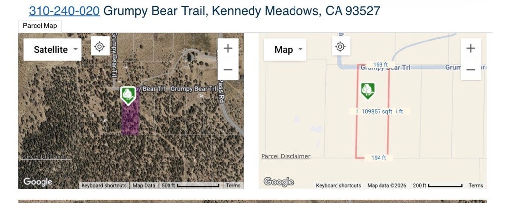 0 310-240-020 Grumpy Bear Trail